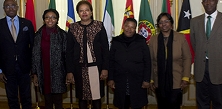 Secretária Executiva recebe Fórum da Diáspora de São Tomé em Portugal