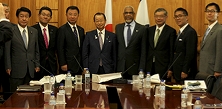 Secretário Executivo recebeu delegação da Câmara dos Representantes do Japão