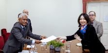Secretário Executivo recebe Embaixadora do Chile