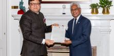 Secretário Executivo recebe cartas credenciais do Embaixador da Índia