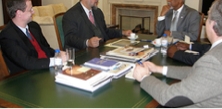 SE recebeu visita de cortesia do Sub-Secretário-Geral Político: África e Oriente Médio do Brasil