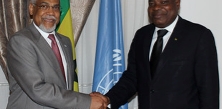 Embaixador Murargy em São Tomé