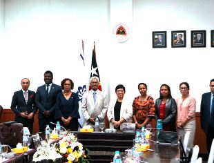 Presidente do Parlamento Nacional de Timor-Leste recebe Secretário Executivo
