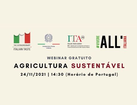  Secretário Executivo no webinar «Agricultura Sustentável» promovido por Itália