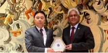 Secretário Executivo encontra-se com Secretário-Geral do Fórum de Macau