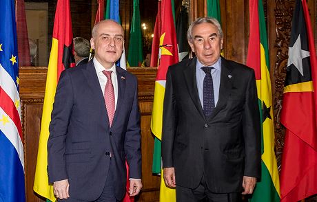 Secretário Executivo recebe o Ministro dos Negócios Estrangeiros da Geórgia
