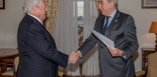 Secretário Executivo recebe cartas credenciais do Embaixador do Chile