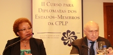 Secretária Executiva profere palestra no II Curso para Diplomatas dos Estados membros da CPLP