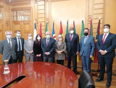 Secretário Executivo recebeu Grupo Parlamentar do PS de Portugal