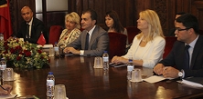 Ministro dos Assuntos Europeus da Turquia reúne com embaixador Murade Murargy