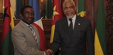 Secretário Executivo reuniu com vice-ministro de Promoção das PME da Guiné Equatorial