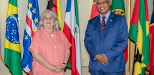 Secretário Executivo recebe Embaixadora da Representação de Portugal junto da CPLP