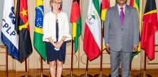 Secretário Executivo recebe Embaixadora do Canadá em Portugal