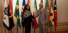 Secretário Executivo recebe Vice-Ministra das Relações Internacionais e Cooperação da Namíbia