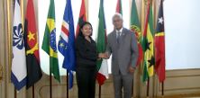 Secretário Executivo recebe Vice-Primeira-Ministra de Timor-Leste