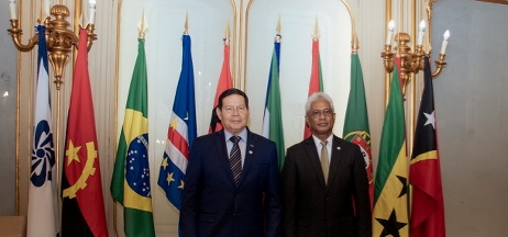 Vice-Presidente da República Federativa do Brasil visita sede da CPLP