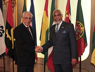 Secretário Executivo recebe Presidente do Conselho Diretivo do Observatório da Língua Portuguesa