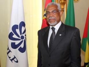 Secretário Executivo na tomada de posse do PR da Guiné-Bissau