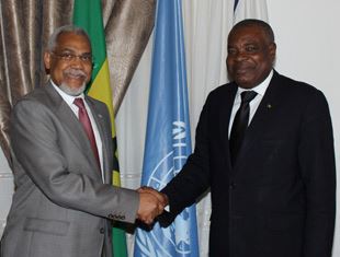Embaixador Murargy em São Tomé