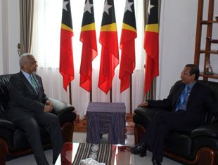 Embaixador Murargy visitou Timor-Leste