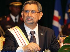 Presidente de Cabo Verde visita sede da CPLP