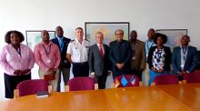 CAE/CPLP visita a Embaixada da França em Moçambique