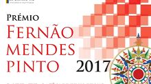 Abertas candidaturas ao Prémio Fernão Mendes Pinto (Edição 2017)