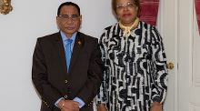 Secretária Executiva recebeu Ministro da Justiça de Timor-Leste