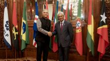 Secretário Executivo recebe Secretário do Ministério dos Negócios Estrangeiros da Índia