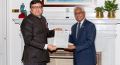 Secretário Executivo recebe cartas credenciais do Embaixador da Índia