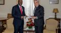 Secretário Executivo recebe cartas credenciais do Embaixador da Namíbia