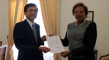 Secretária Executiva recebe cartas credenciais do embaixador do Japão em Portugal