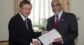 Secretário Executivo recebe cartas credenciais do embaixador do Japão em Portugal