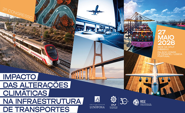 Banners Portal.O Congresso Impa Cto Das Alterações Climáticas Na Infraestrutura De Transportes CPLP UL CUL 26 03